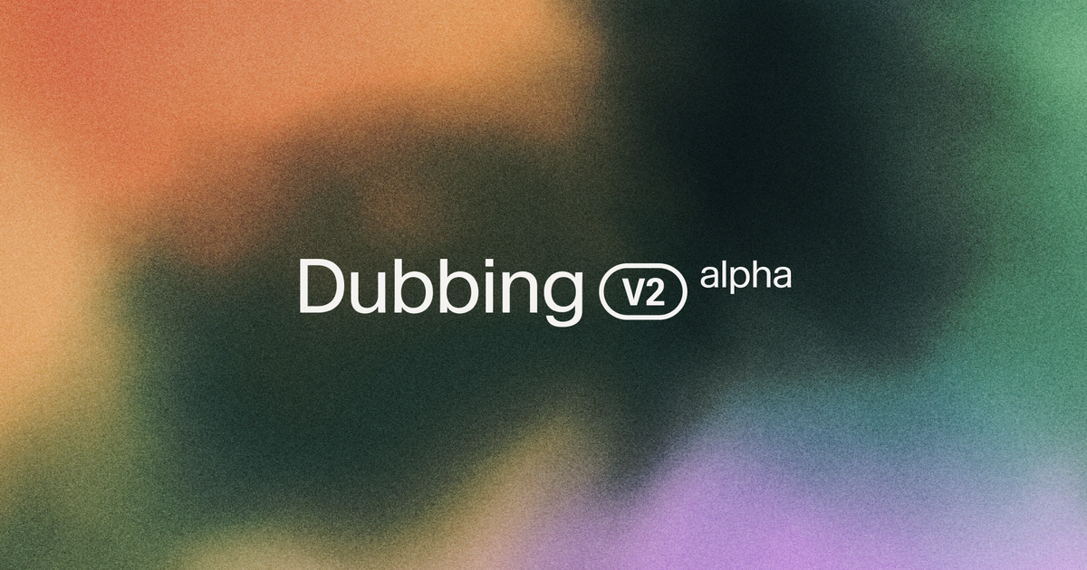 Dubbing v2 de ElevenLabs