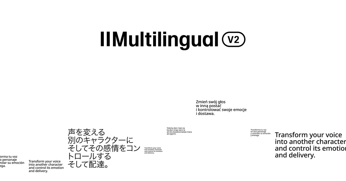 Eleven Multilingual v2 de ElevenLabs