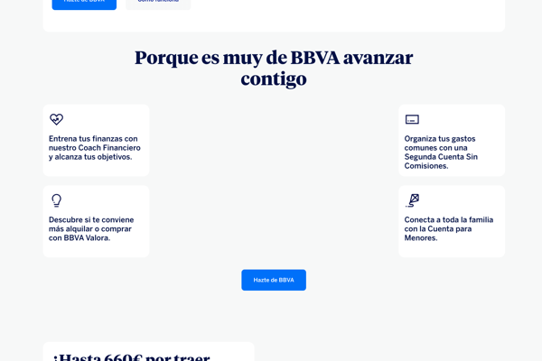 BBVA regala hasta 760€ al abrir la Cuenta Online Sin Comisiones