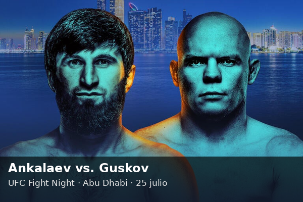 Magomed Ankalaev vs. Bogdan Guskov — Combate estelar | UFC Fight Night