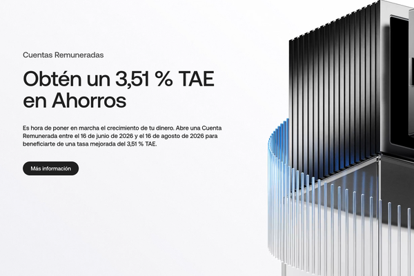 Revolut ofrece 3,51% TAE en cuenta de ahorro