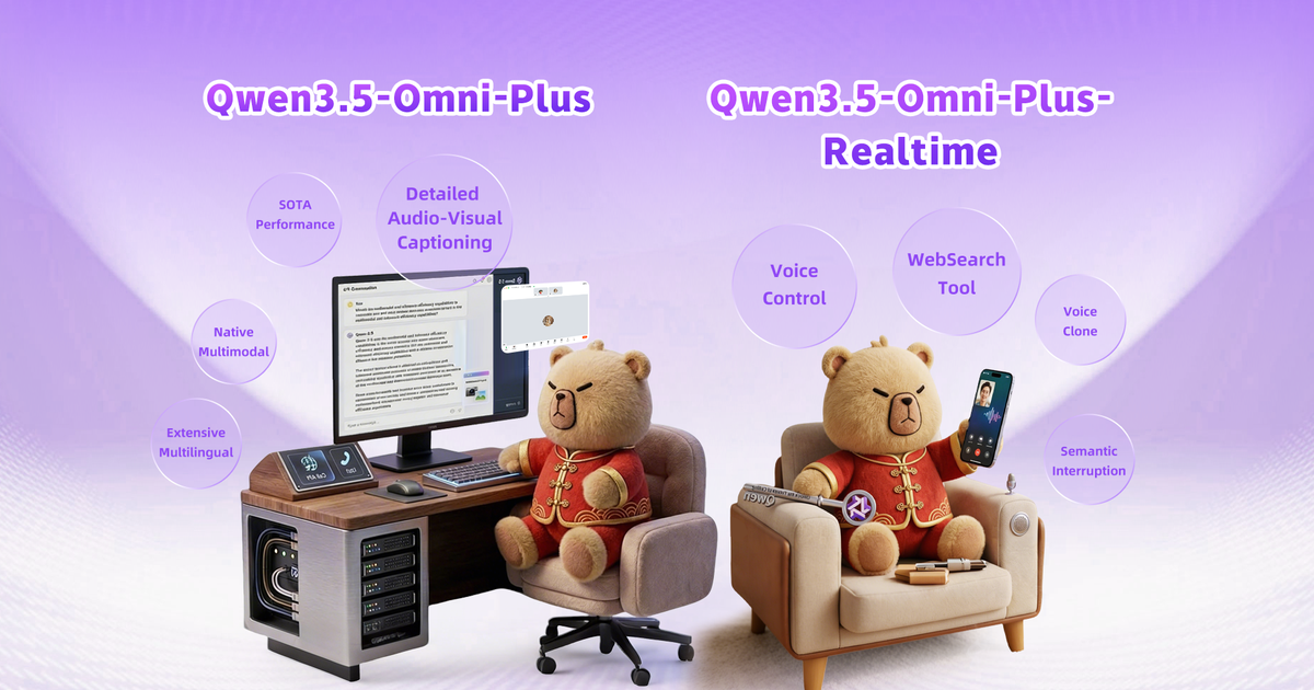 Qwen3.5-Omni de Alibaba