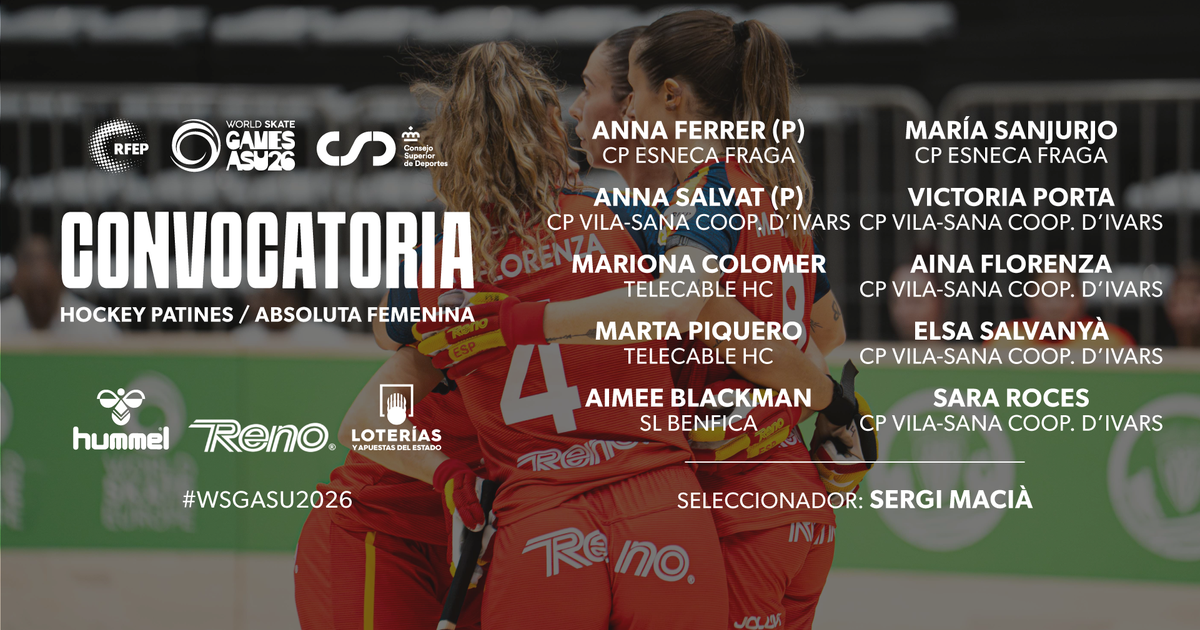 Chile vs. España — Fase de Grupos | Mundial Femenino de Hockey sobre Patines 2026