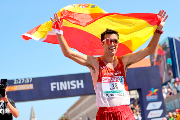 Miguel Ángel López — Final Maratón Marcha Masculina | Campeonato de Europa de Atletismo 2026