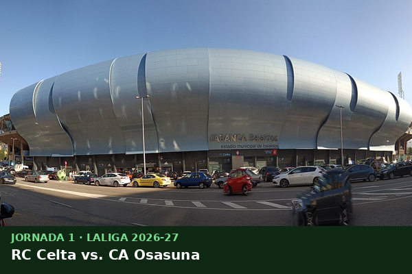 RC Celta vs. CA Osasuna — Jornada 1 | LaLiga 2026-27