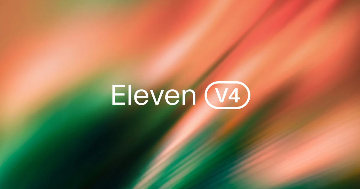 Eleven v4 Turbo de ElevenLabs
