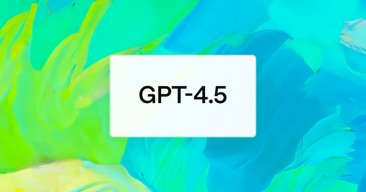 GPT-4.5 de OpenAI