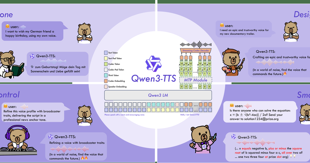 Qwen3-TTS de Alibaba