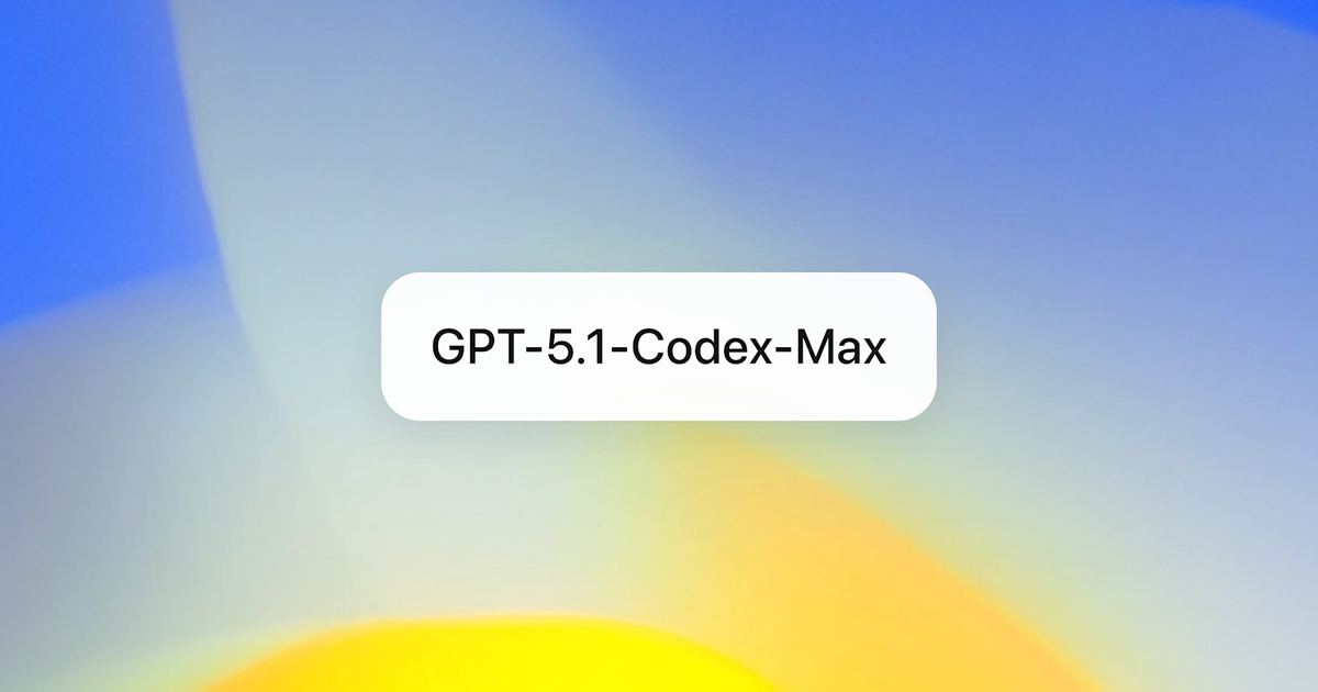 GPT-5.1-Codex-Max de OpenAI