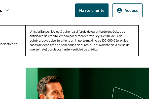 Unicaja regala hasta 900€ al abrir Cuenta Online
