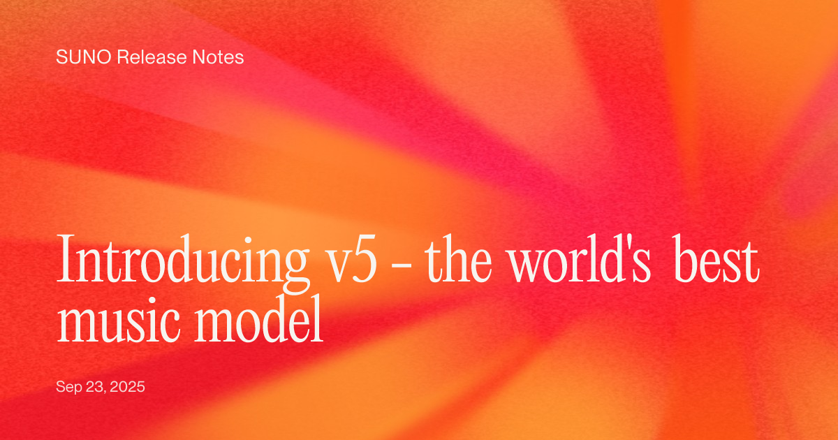 Suno v5 de Suno