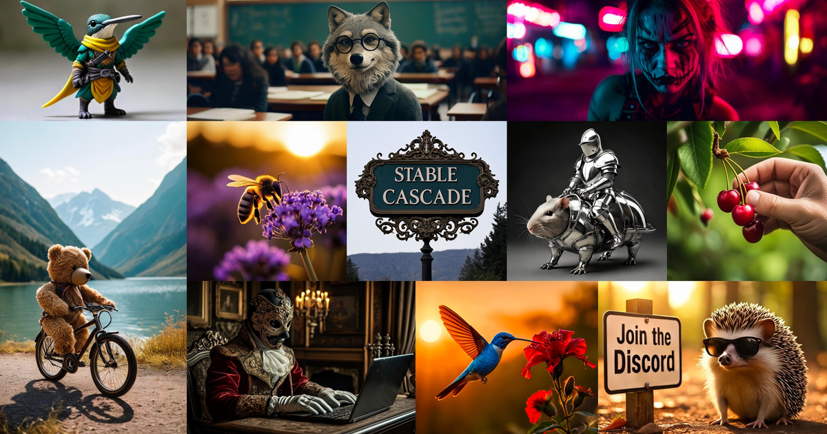 Stable Cascade de Stability AI